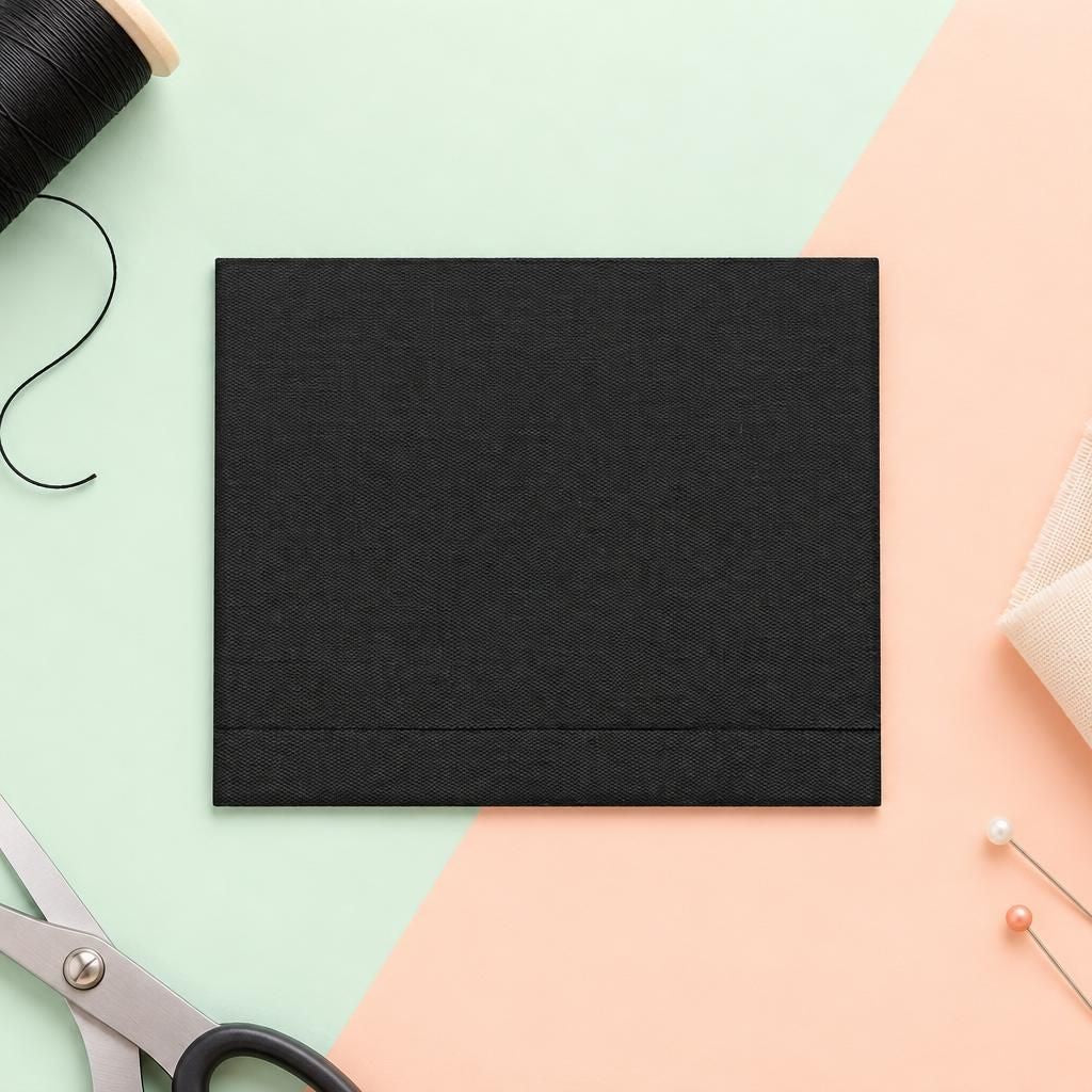Generiert: [0bfa3fb0-16a5-407d-bd22-92bc8fe37b0e:1] Hauptbild – Flickstoff, Nylon schwarz, 2St. 75x100mm