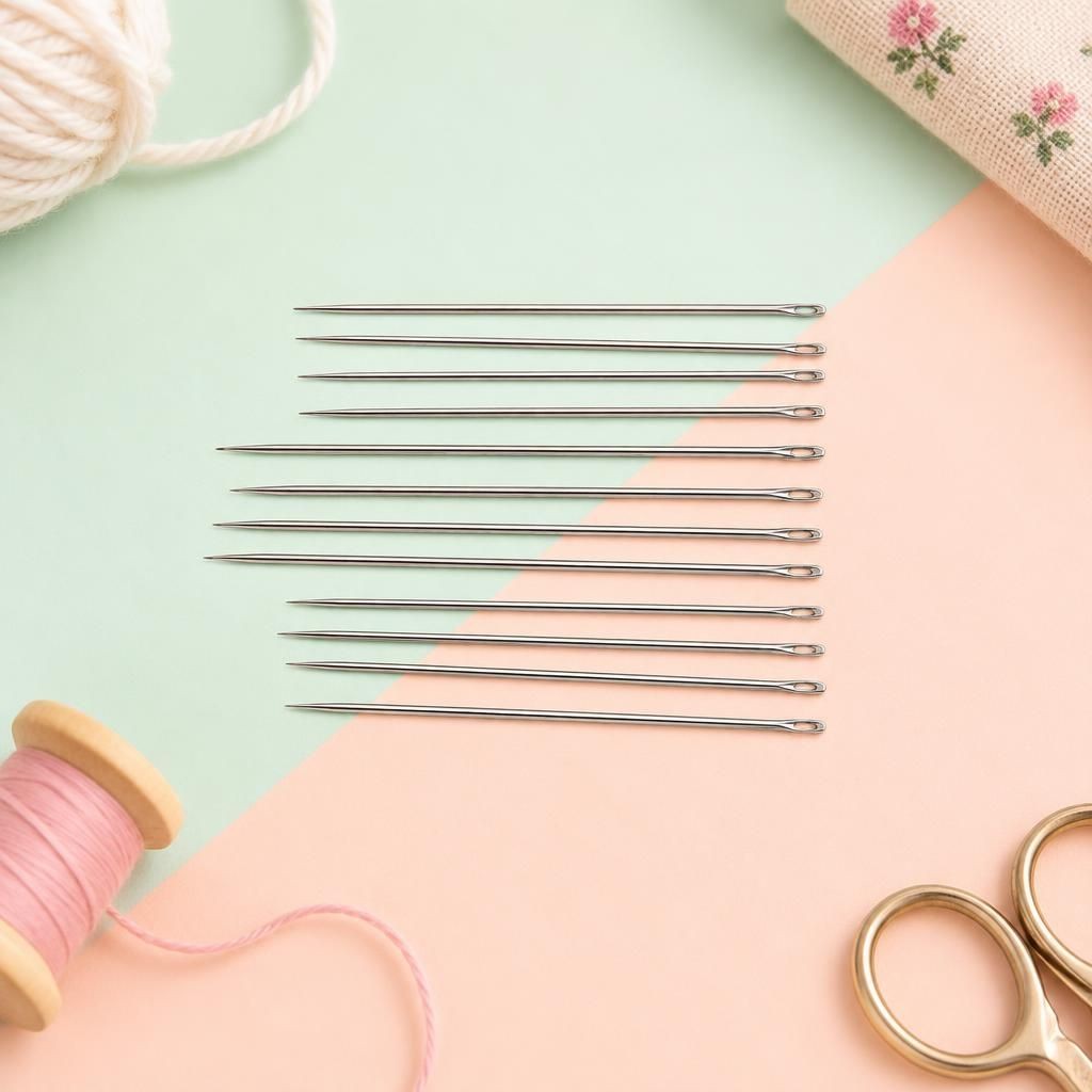 Generiert: [0f6c6524-4cb7-47bf-b20b-b5a77049f418:1] Hauptbild – Sticknadeln mit Spitze,12St. sortiert