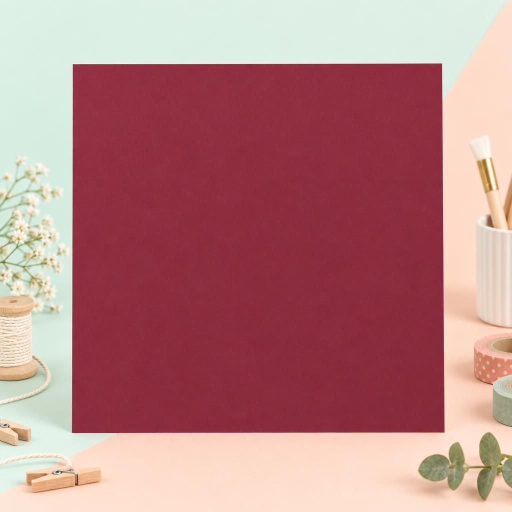 Hauptbild – Fotokarton 300g/m2 dunkelrot, 50x70 cm