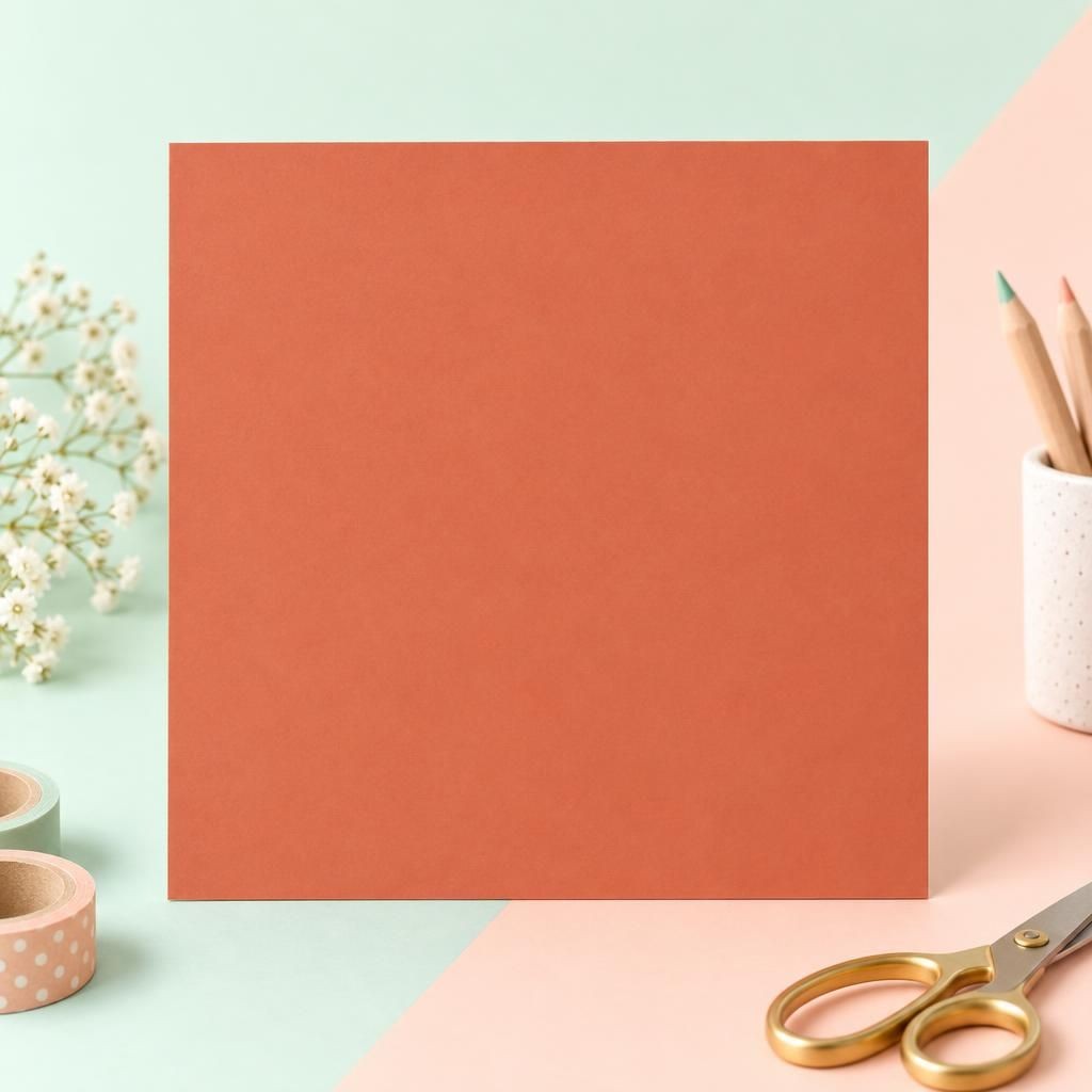 Hauptbild – Fotokarton 300g/m2 orange, 50x70 cm
