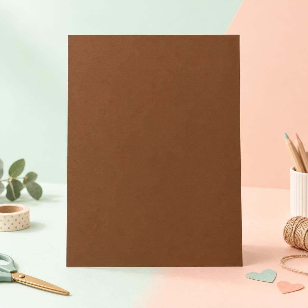Hauptbild – Fotokarton 300g/m2 schokobraun, 50x70 cm