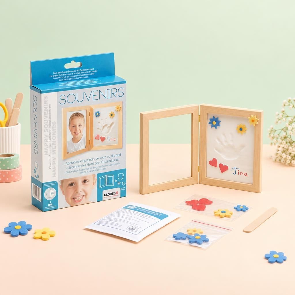 Hauptbild – Handabdruck Souvenir Set – Persönliches Erinnerungsstück