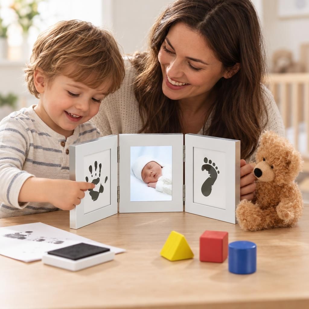 Mit Menschen – Hand- & Fussabdruck Memory Set – 30,8 × 12,2 cm