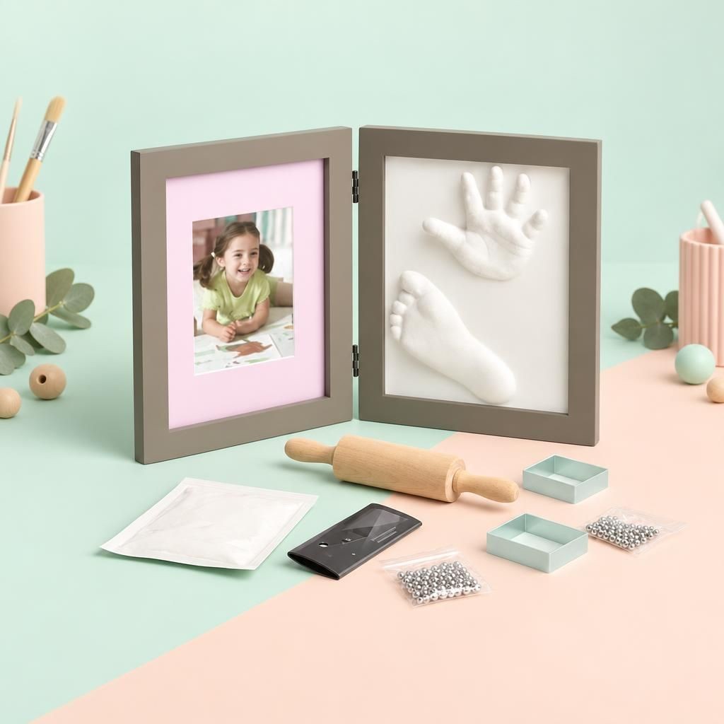 Hauptbild – 3D Handabdruck Set Happy Souvenir – Erinnerungsabdruck