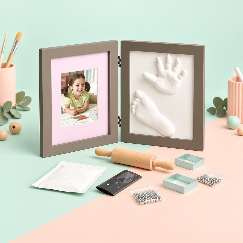 Hauptbild – 3D Handabdruck Set Happy Souvenir – Erinnerungsabdruck