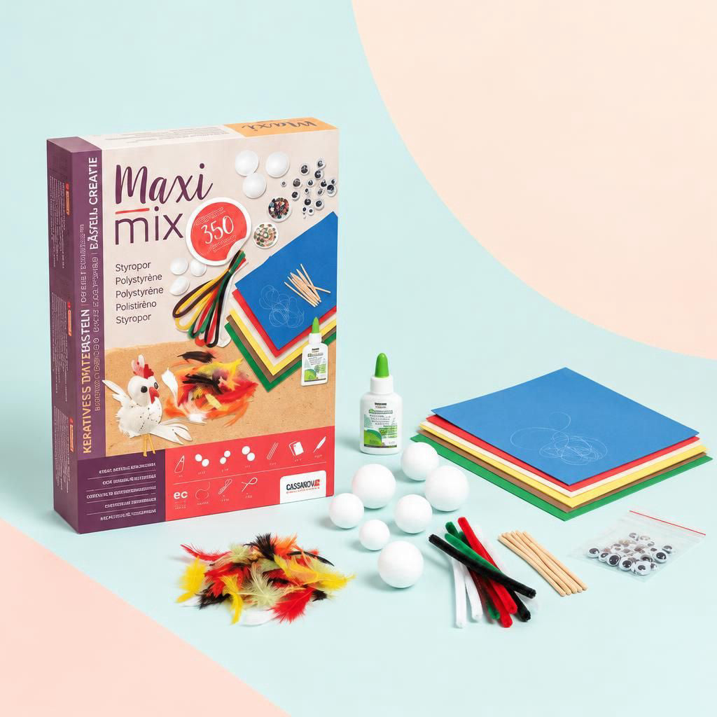 Generiert: [ac097ee8-714c-4556-be28-ea745b4f73a4:1] Hauptbild – Creativ-Maxi-Mix Styropor