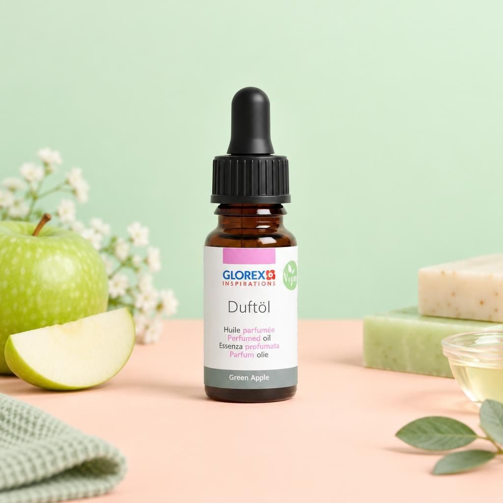 Generiert: Hauptbild – Duftstoff für Seife 10ml Green Apple