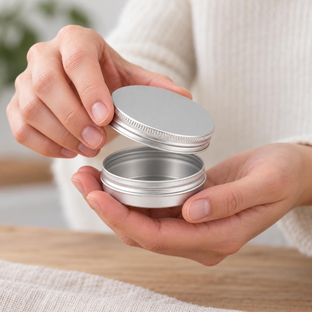 Mit Menschen – Alu-Schraubdeckeldose 25ml