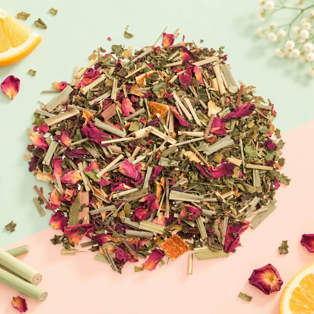 Generiert: [d9010709-794f-4241-9db3-42ada1d3c74b:1] Hauptbild – Blütenpotpourri, Zitrus 3g