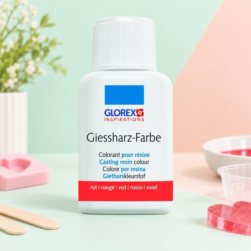 Hauptbild – Gießharz-Farbe 20ml rot