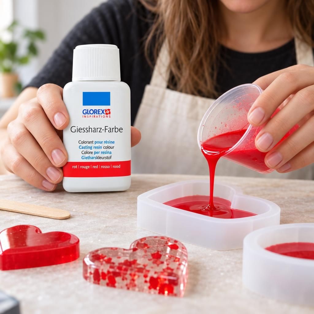 Mit Menschen – Gießharz-Farbe 20ml rot