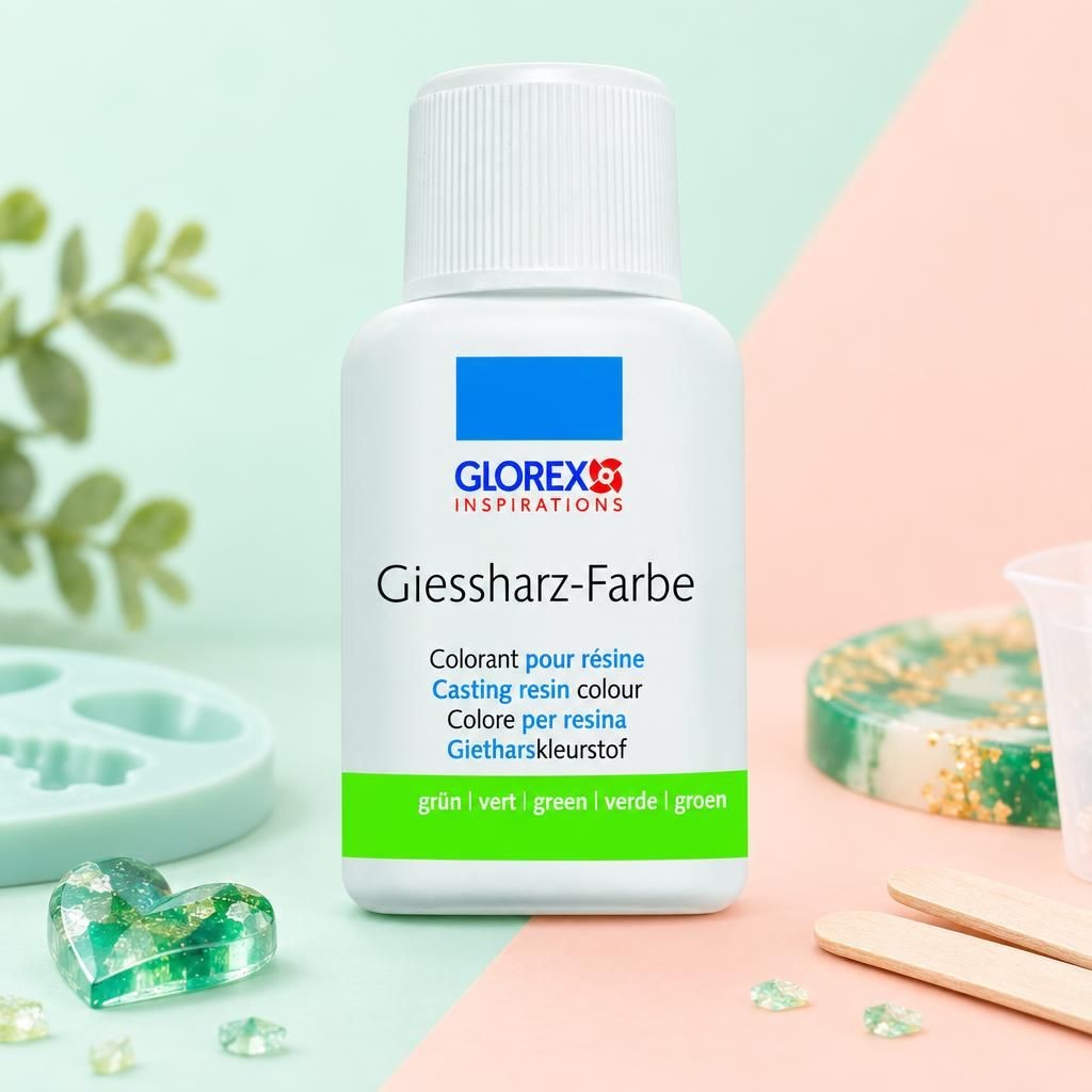 Hauptbild – Gießharz-Farbe 20ml grün