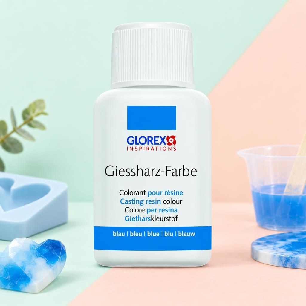Hauptbild – Gießharz-Farbe 20ml blau