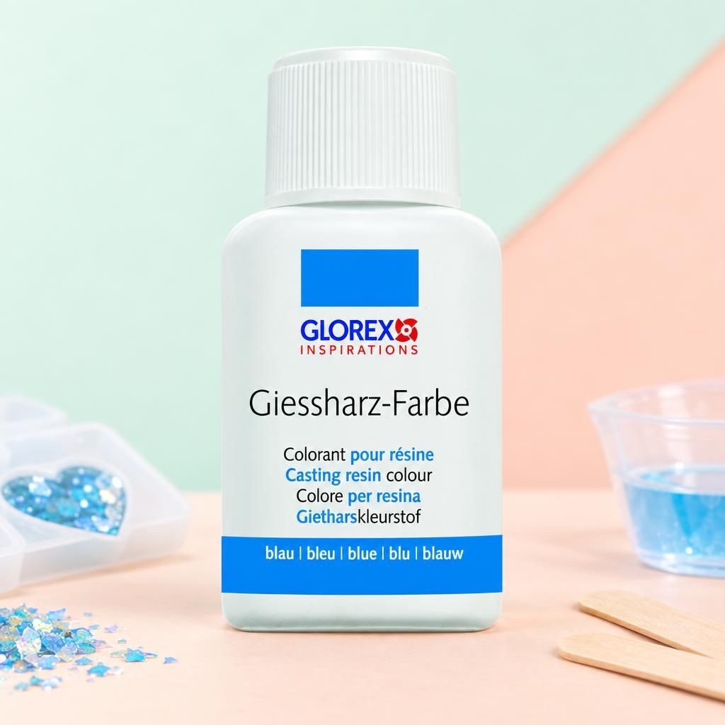 Hauptbild – Gießharz-Farbe 20ml schwarz