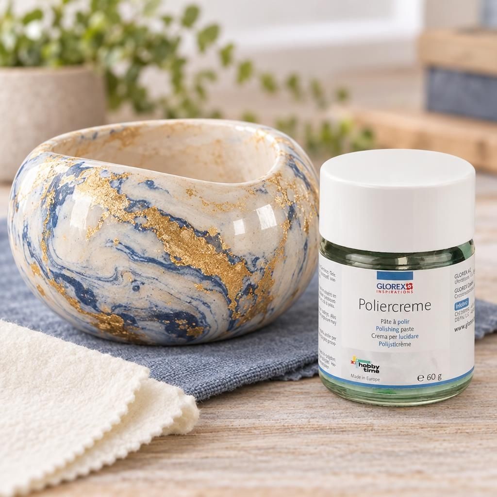 Fertiges Bastelwerk – Poliercreme 60g