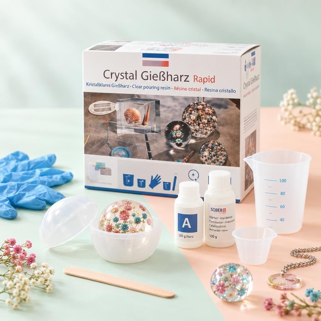 Hauptbild – Crystal-Giessharz 750g Rapid