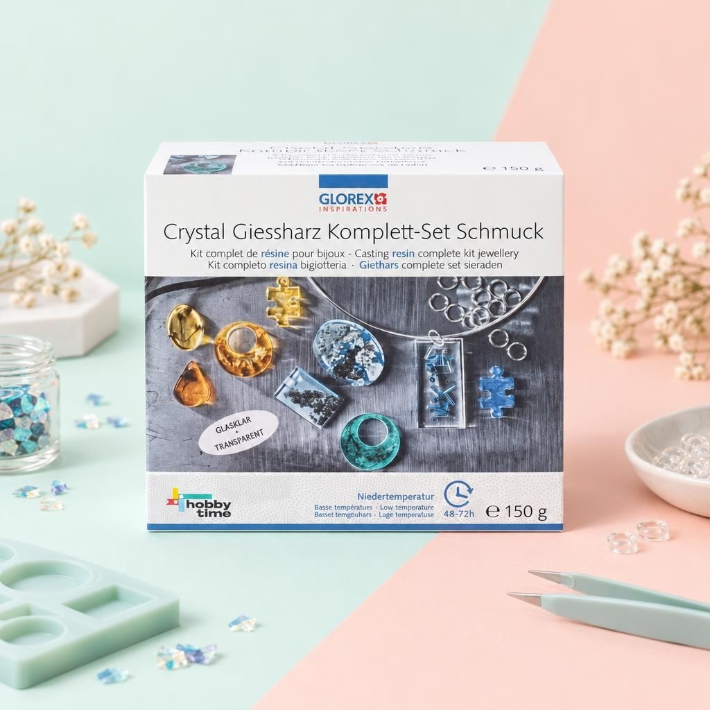 Hauptbild – Crystal-Giessharz Starter-Set
