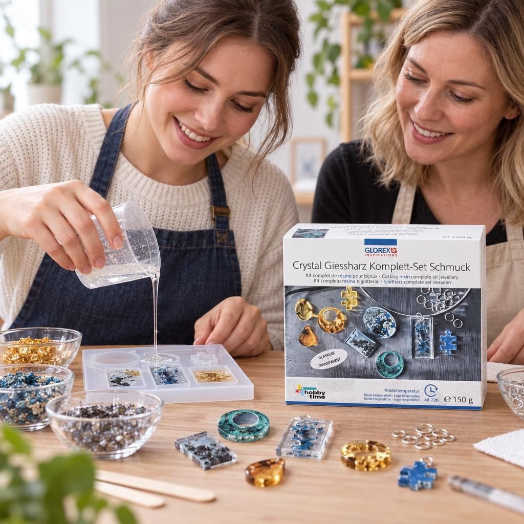 Mit Menschen – Crystal-Giessharz Starter-Set