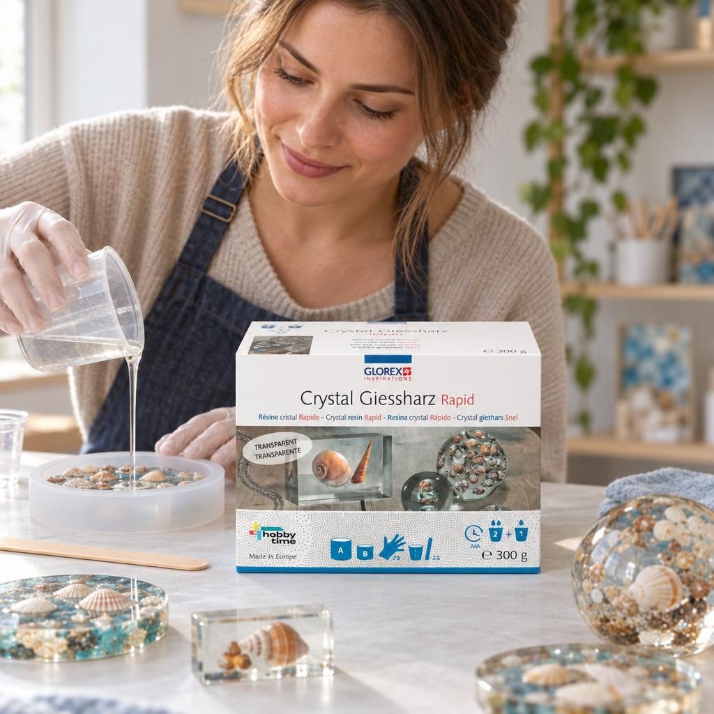 Mit Menschen – Crystal-Giessharz 300g Rapid