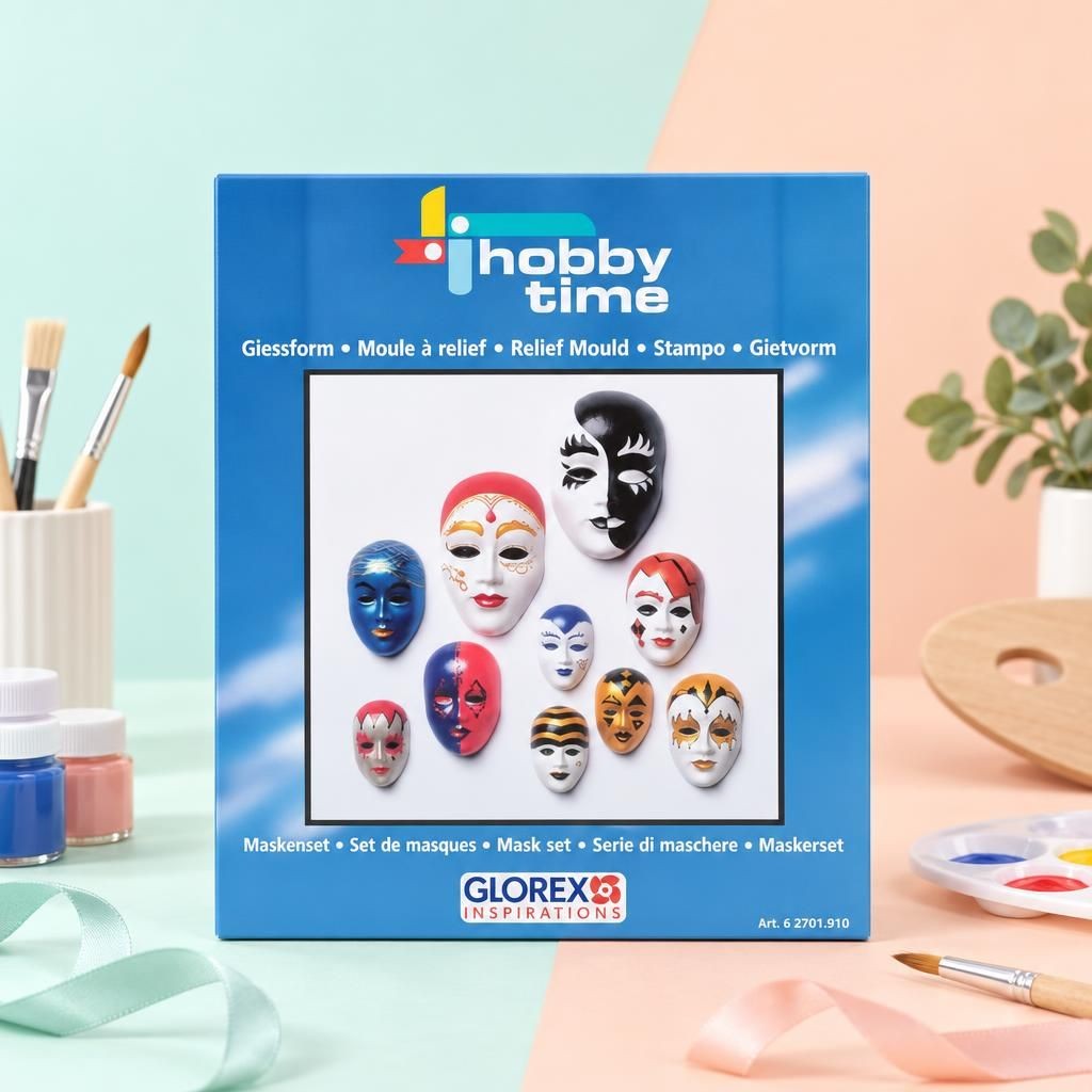 Hauptbild – Giessform Masken-Set 10-tlg.