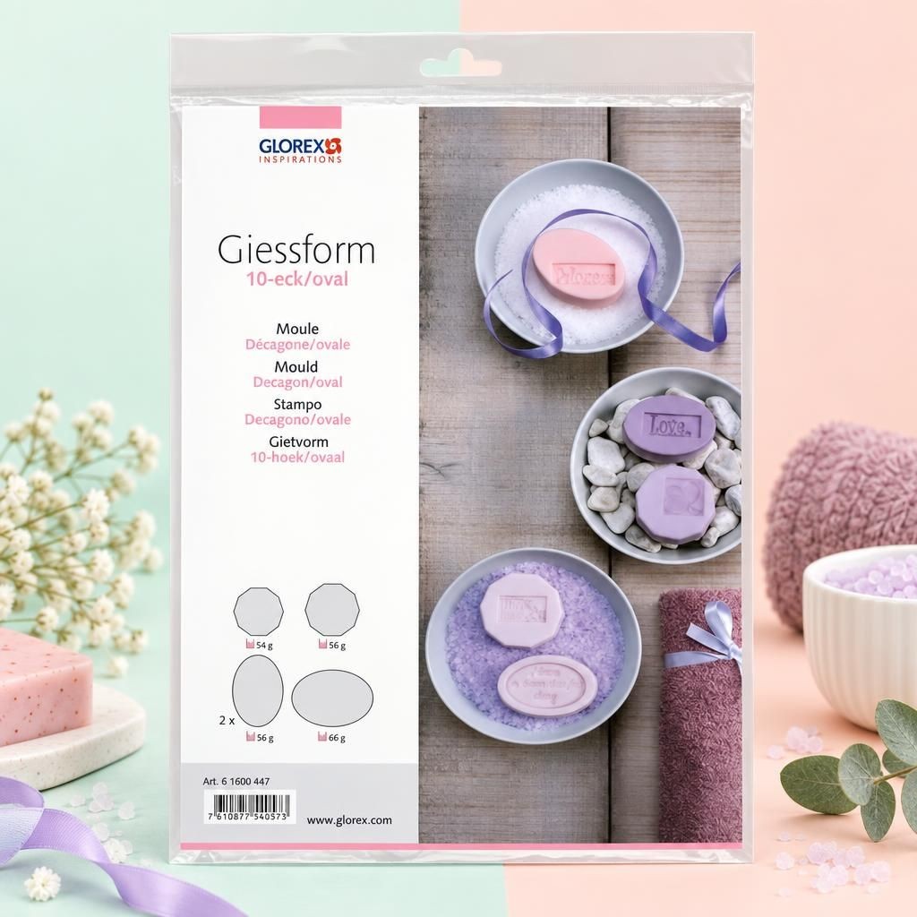Hauptbild – Giessform 10-eck/oval