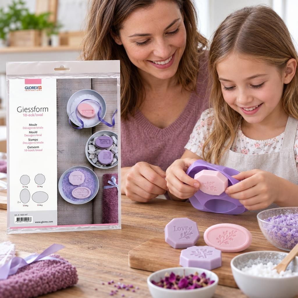 Mit Menschen – Giessform 10-eck/oval
