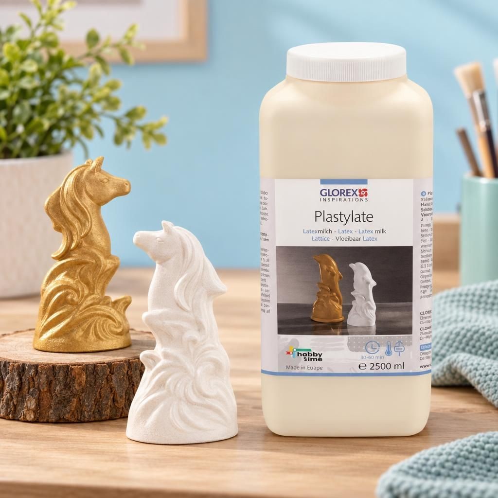 Fertiges Bastelwerk – Plastylate Latexmilch 2500ml