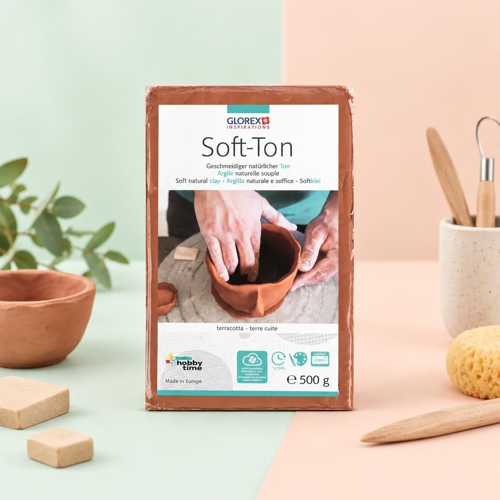Generiert: [d0ffa12e-4192-4ea8-8f56-6b1fa76a3f6e:1] Hauptbild – Soft-Ton terracotta 500g