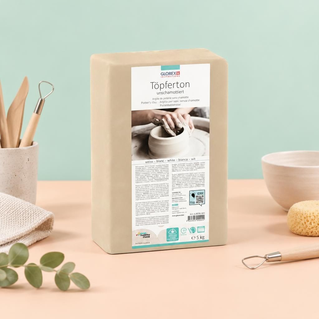 Generiert: [3bb14ce3-c87f-402e-a1b5-5d42e730f9e8:1] Hauptbild – Töpferton 5kg weiss unschamottiert