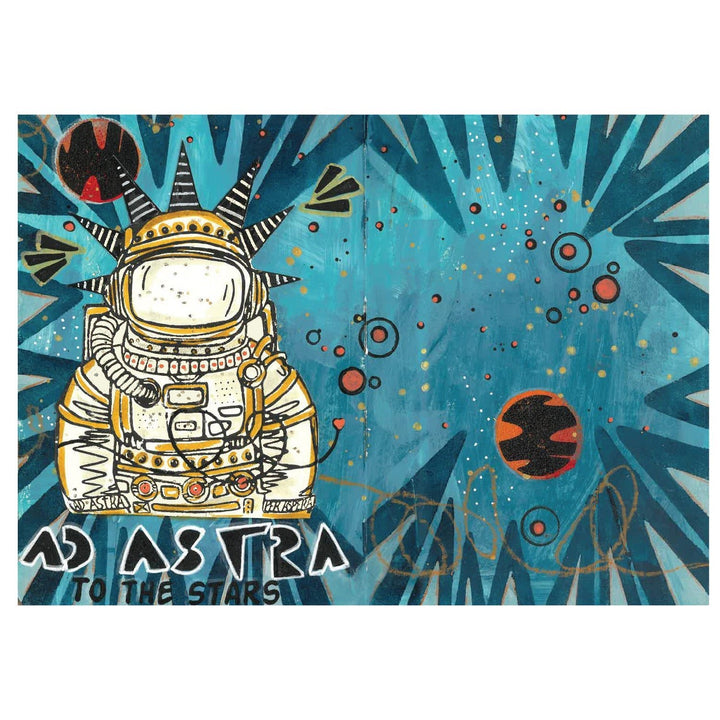 Klarichstempel-Set 10 Stück / 3 Schablonen - Ad Astra von Cat Kerr - Kidis Art