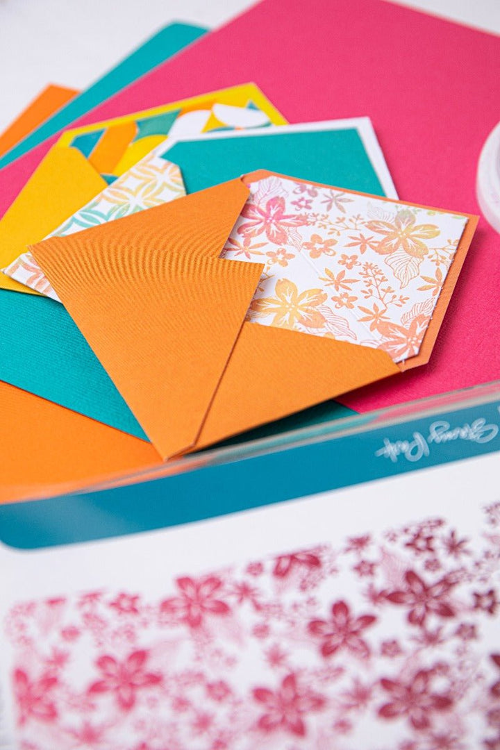 Klarsichtstempel - Cosmopolitan, Blütenblätter von Stacey Park - Kidis Art