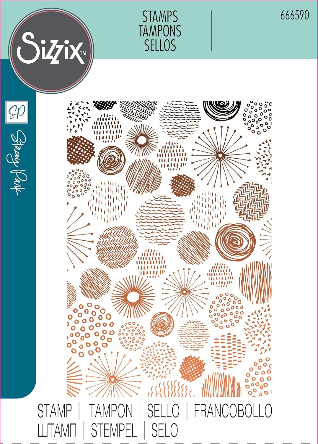 Klarsichtstempel - Cosmopolitan, Ecliptic von Stacey Park - Kidis Art