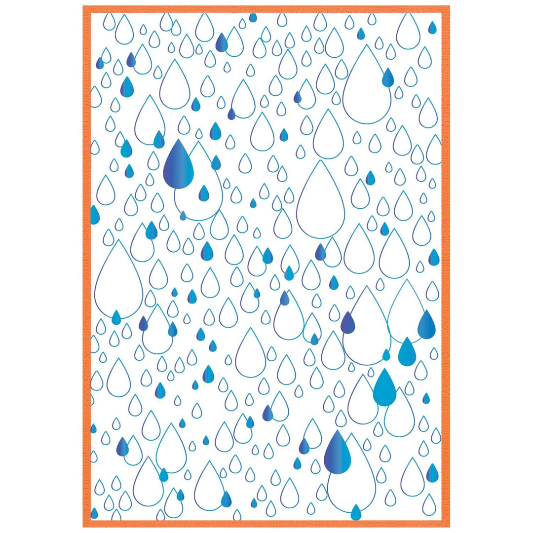 Klarsichtstempel-Set - Drip, drip, drop by Stacey Park - Kidis Art