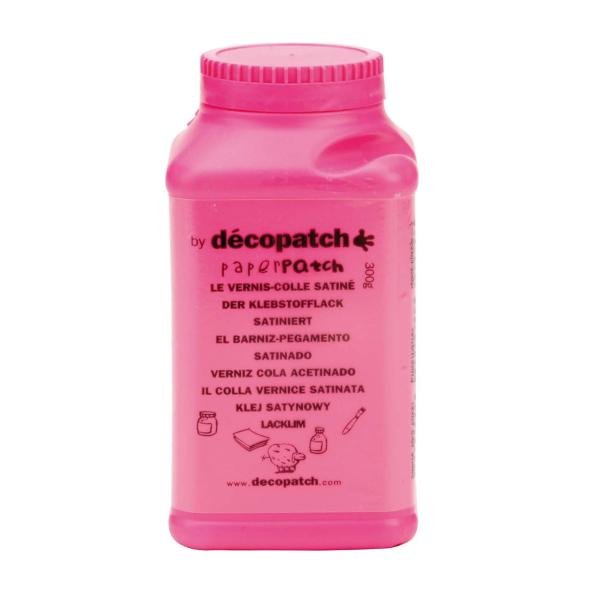 Klebstofflack satiniert 300g FR/DE/ES/PT/IT/PL - Kidis Art