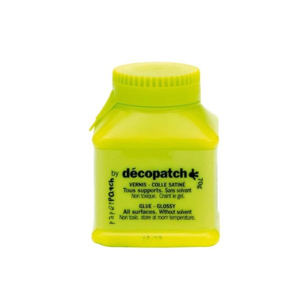Klebstofflack satiniert 70g DE/NL/IT/SV/AR - Kidis Art