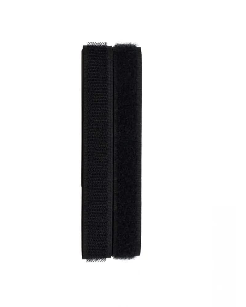 Klettband, 50cm x 16mm, schwarz - Kidis Art