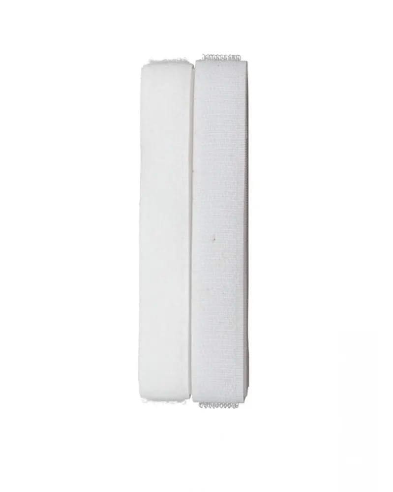 Klettband, 50cm x 16mm, weiss$ - Kidis Art
