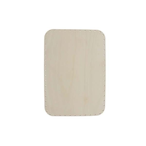 Korbgeflechtboden 34x24cm FSC Pappel Holz - Kidis Art