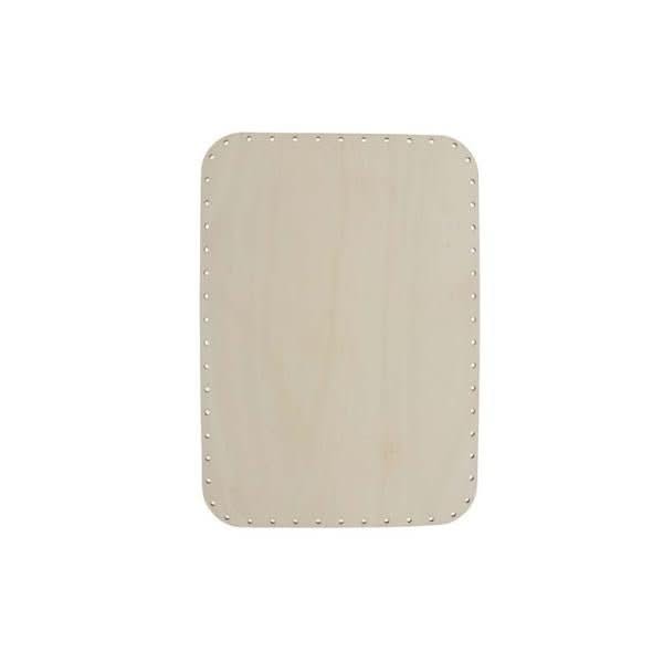 Korbgeflechtboden 34x24cm FSC Pappel Holz - Kidis Art