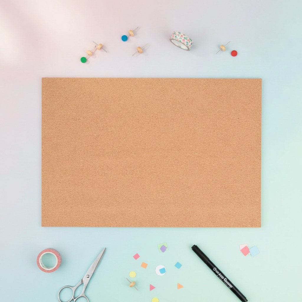 Korkplatte 3mm 20x30cm - Kidis Art