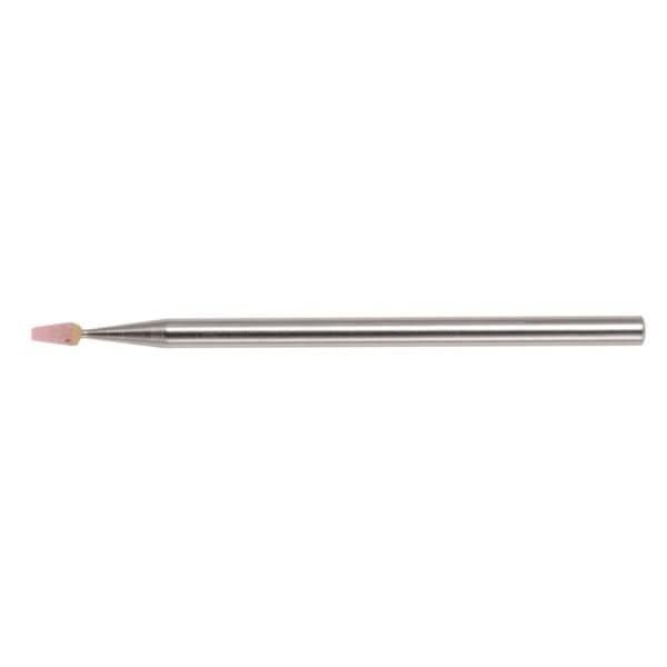 Korund-Gravurstift 45mm konisch-flach-fein - Kidis Art