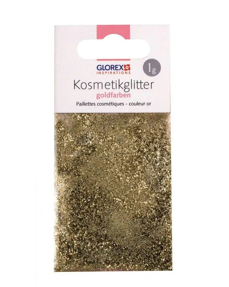 Kosmetik Glitzer Gold 1g - Kidis Art