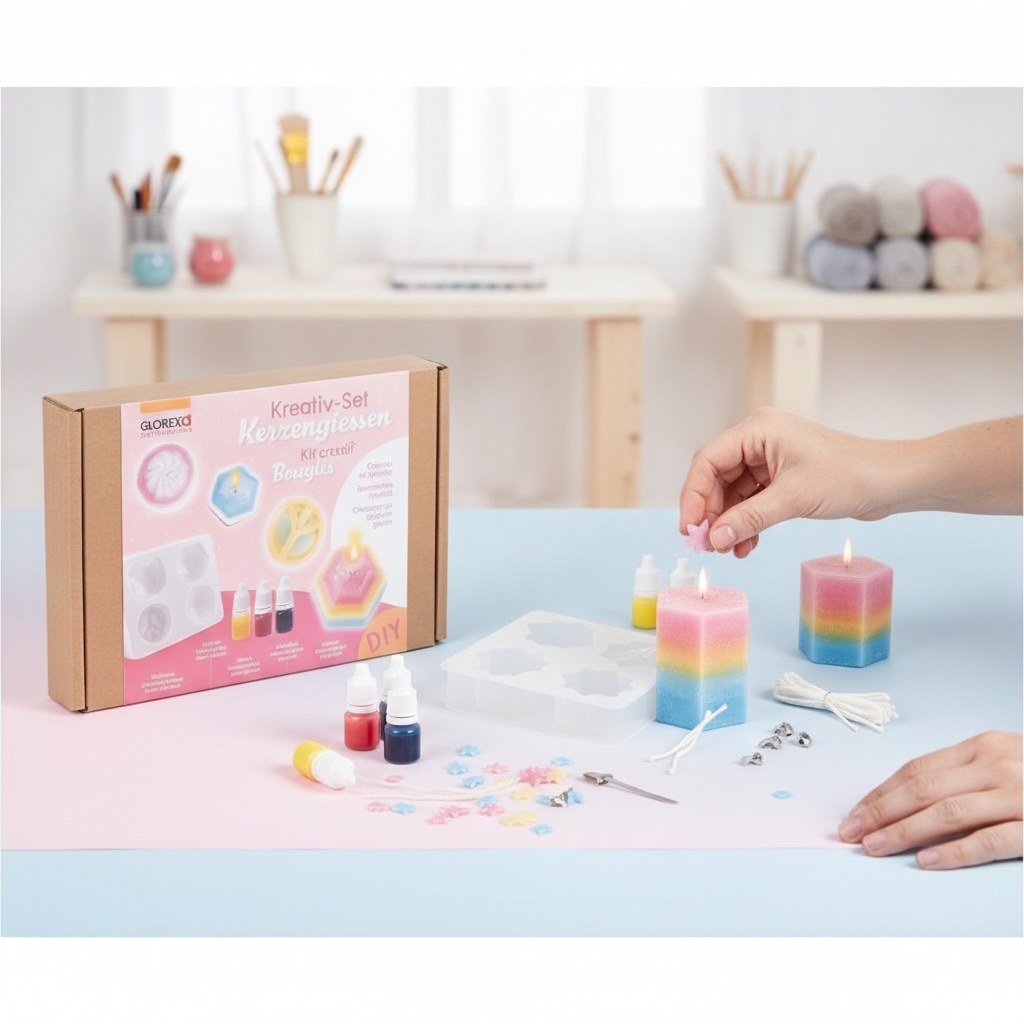 Kreativ Set Kerzengiessen - Kidis Art