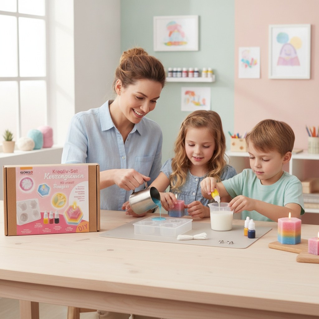 Kreativ Set Kerzengiessen - Kidis Art