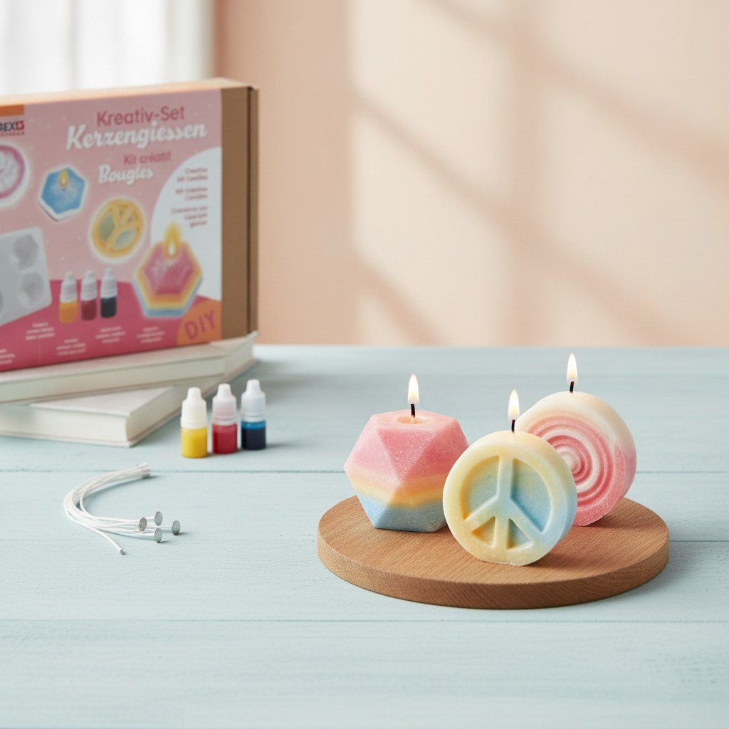 Kreativ Set Kerzengiessen - Kidis Art