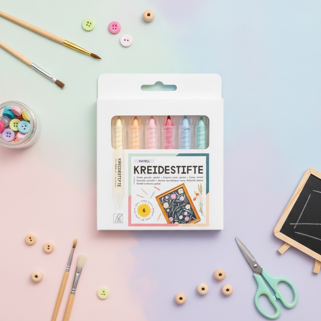Kreidestifte-Set pastell - Kidis Art