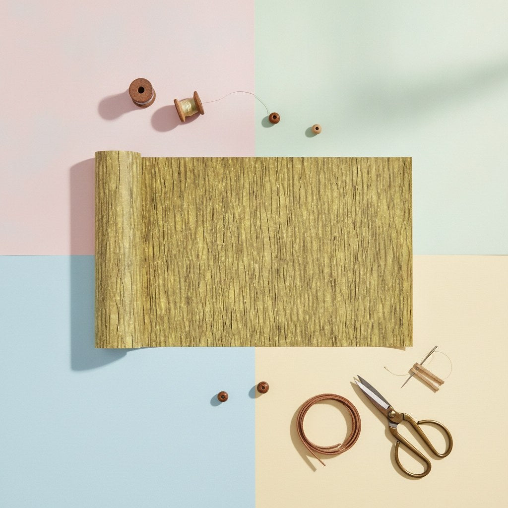 Krepp-Papier 32g/m2 gold - Kidis Art