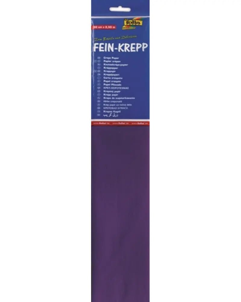 Krepp - Papier 32g/m2 d'violett - Kidis Art