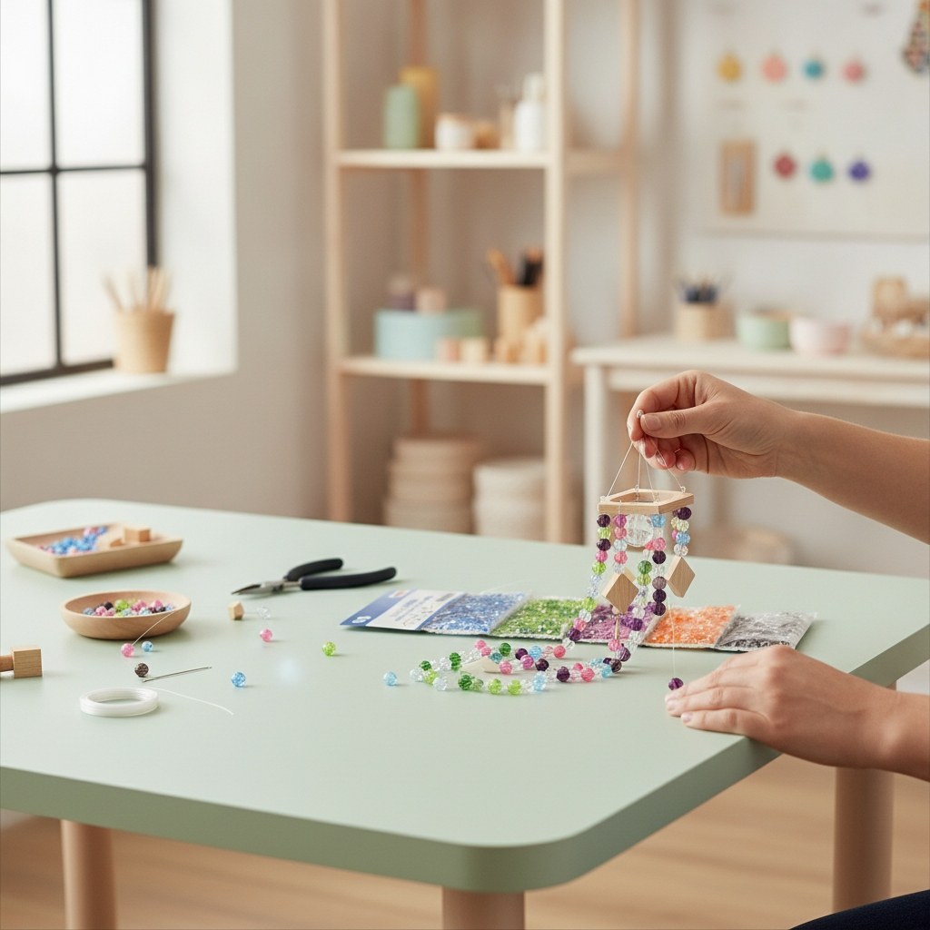 Kunststoff Perlen, transparant - Kidis Art