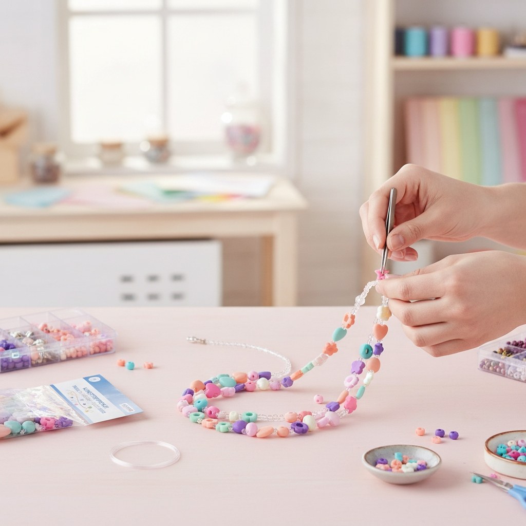 Kunststoffperlen-Set - Kidis Art